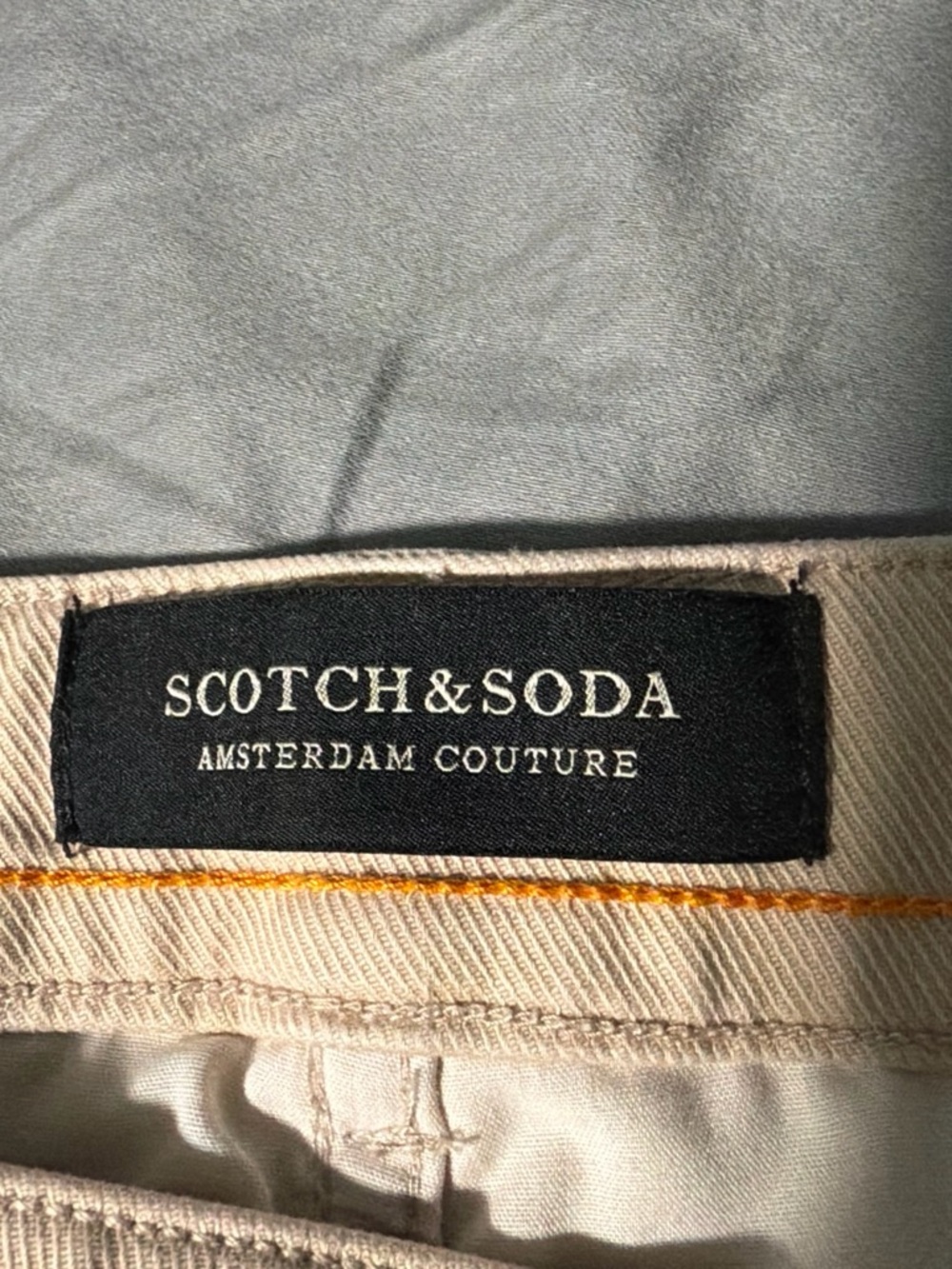 Scotch & Soda beige and gold women’s bag